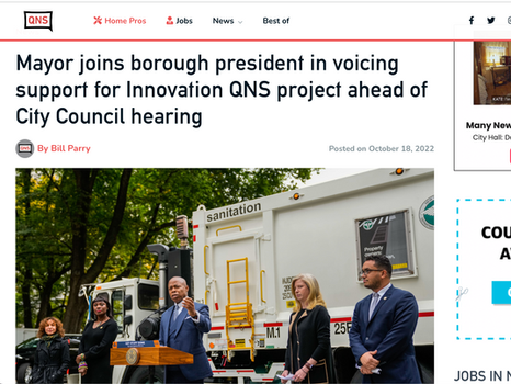 QNS: Mayor joins borough president in voicing support for Innovation QNS project ahead of City 