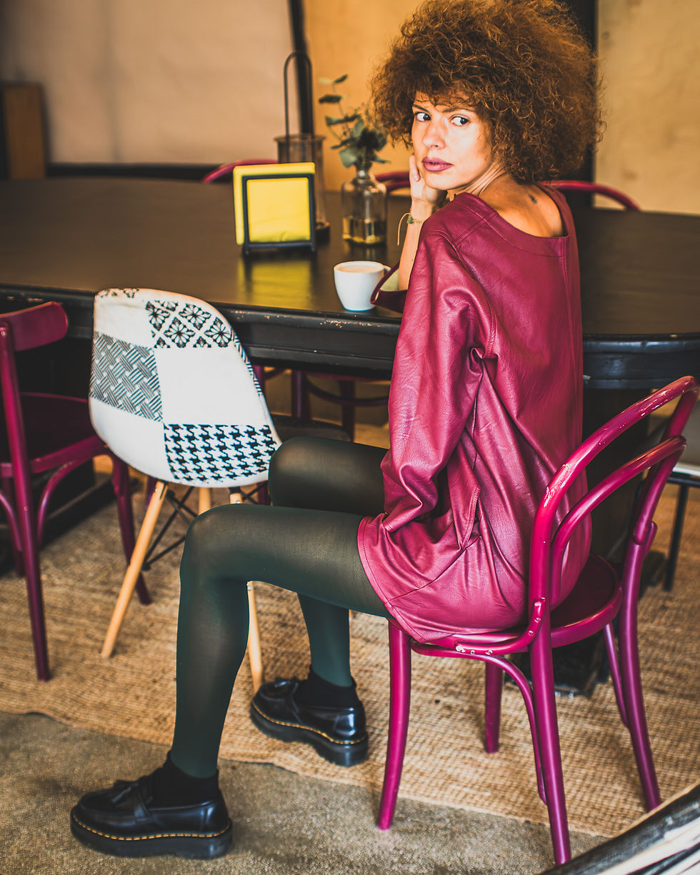 Thumbnail: Baraccuda Leather Jumpsuit