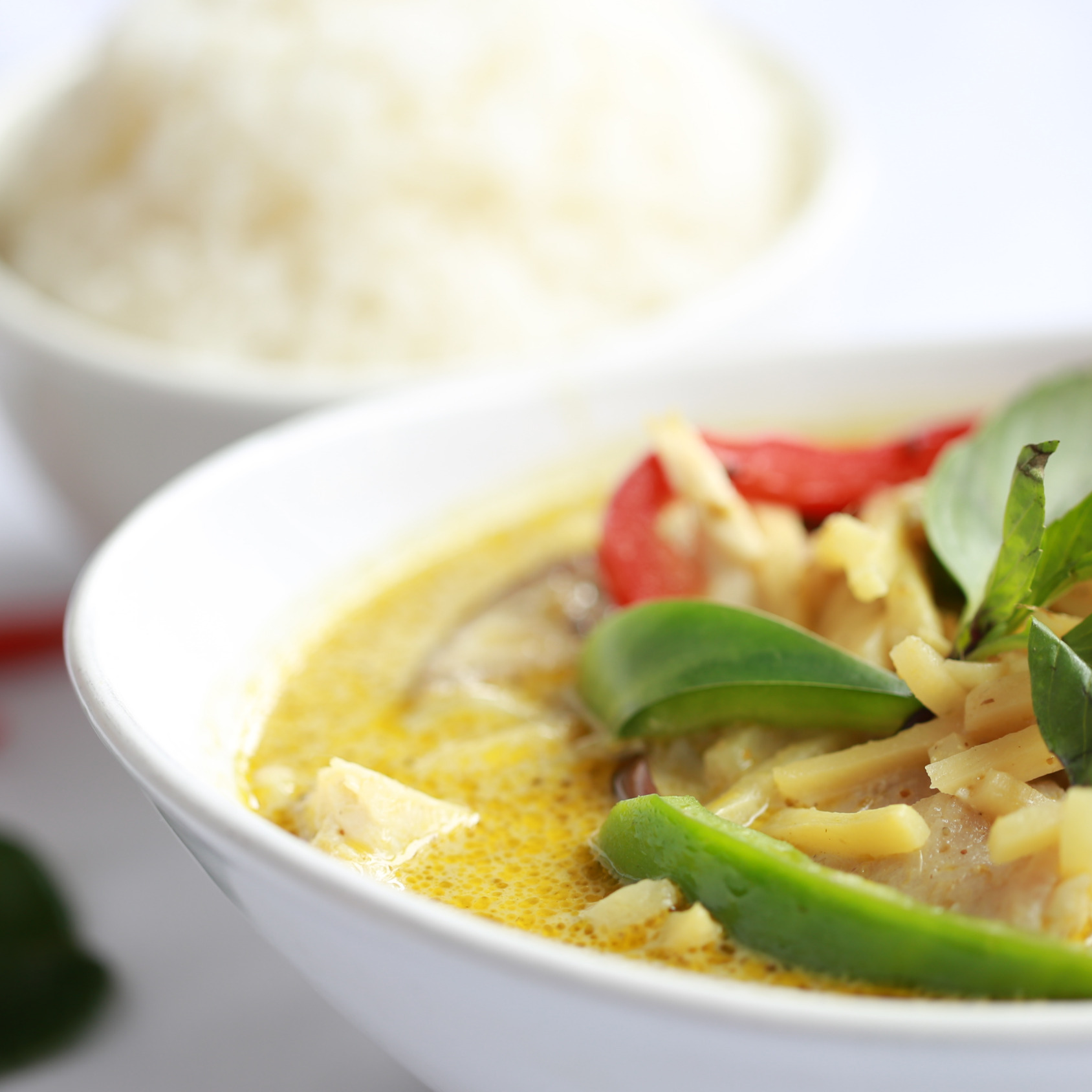 Arranged Food and Objects