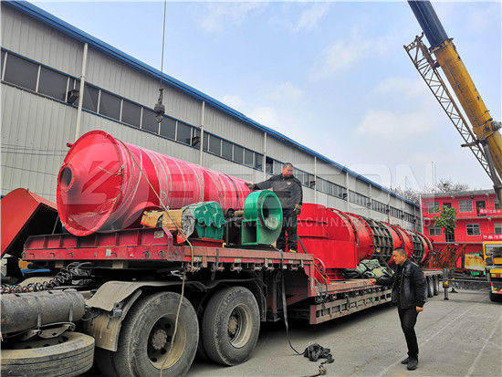 Sawdust Charcoal Machine to Russia