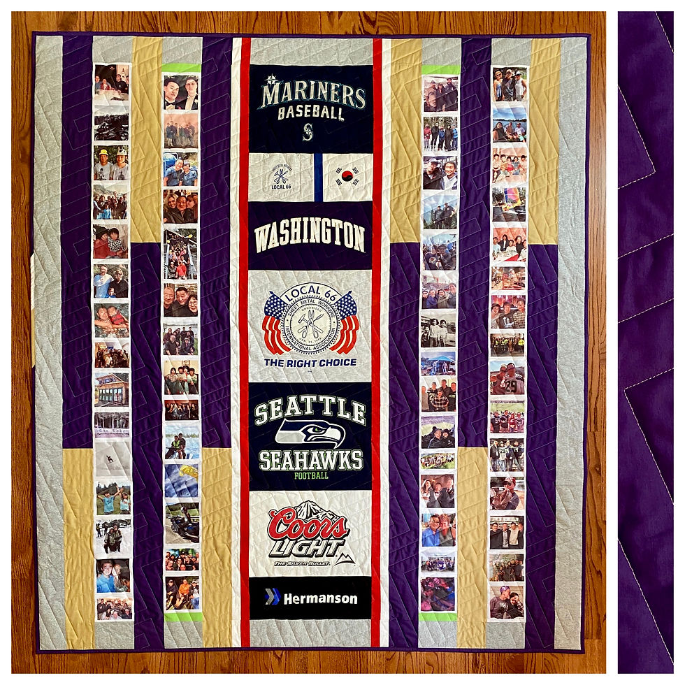 Memory quilt.