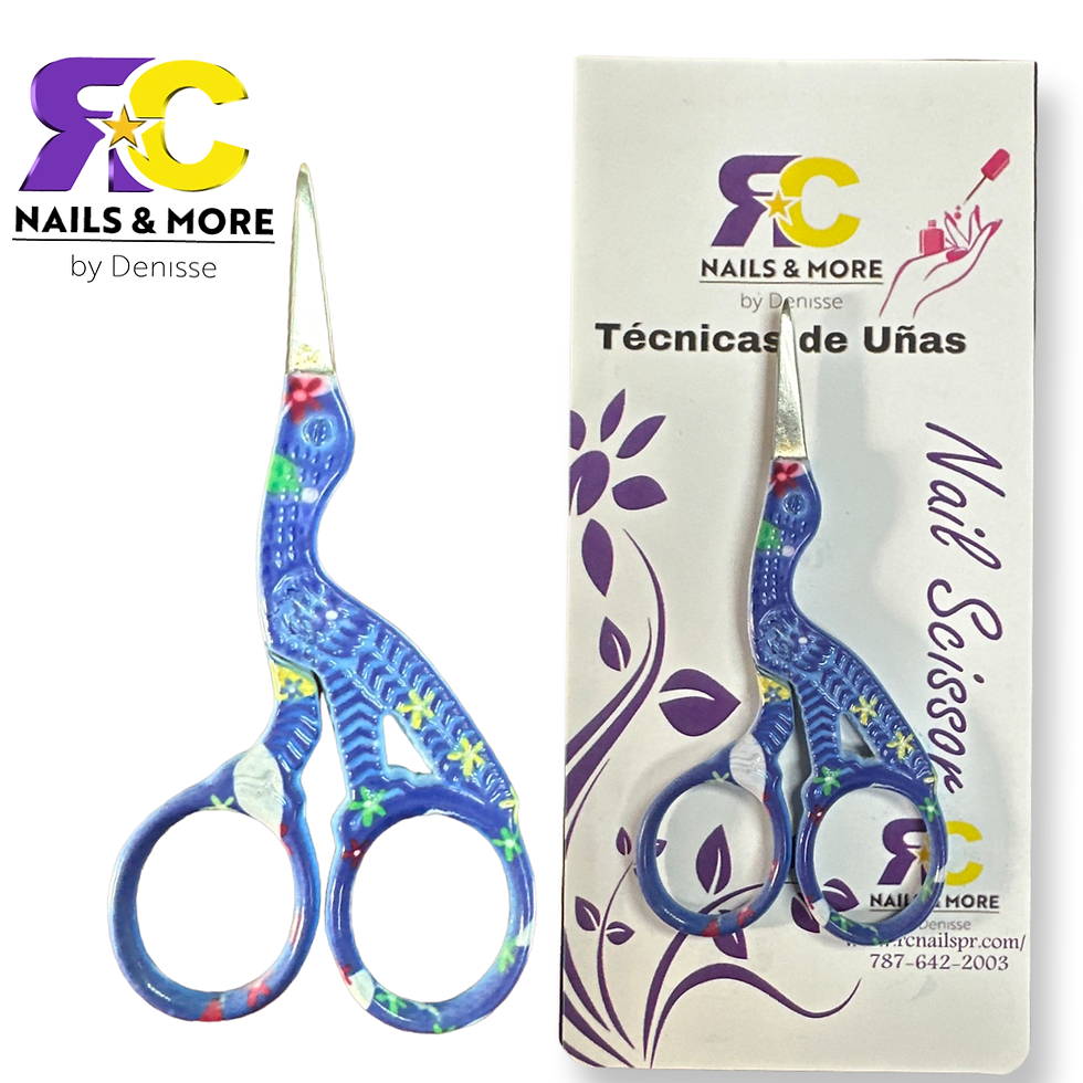 Miniatura: TIJERAS DE UÑAS (AZUL)
