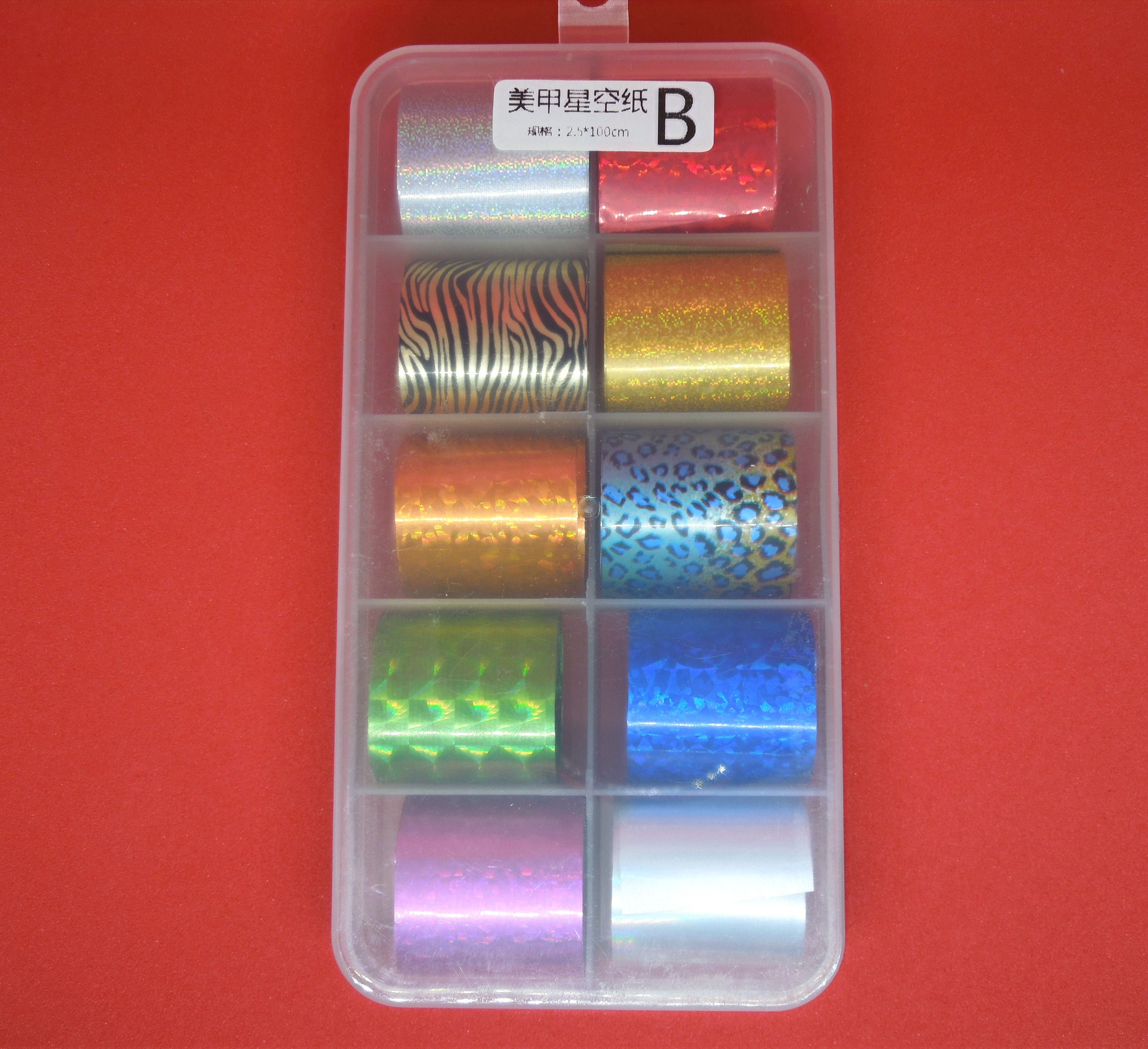 NAILS FOILS SET -  B -