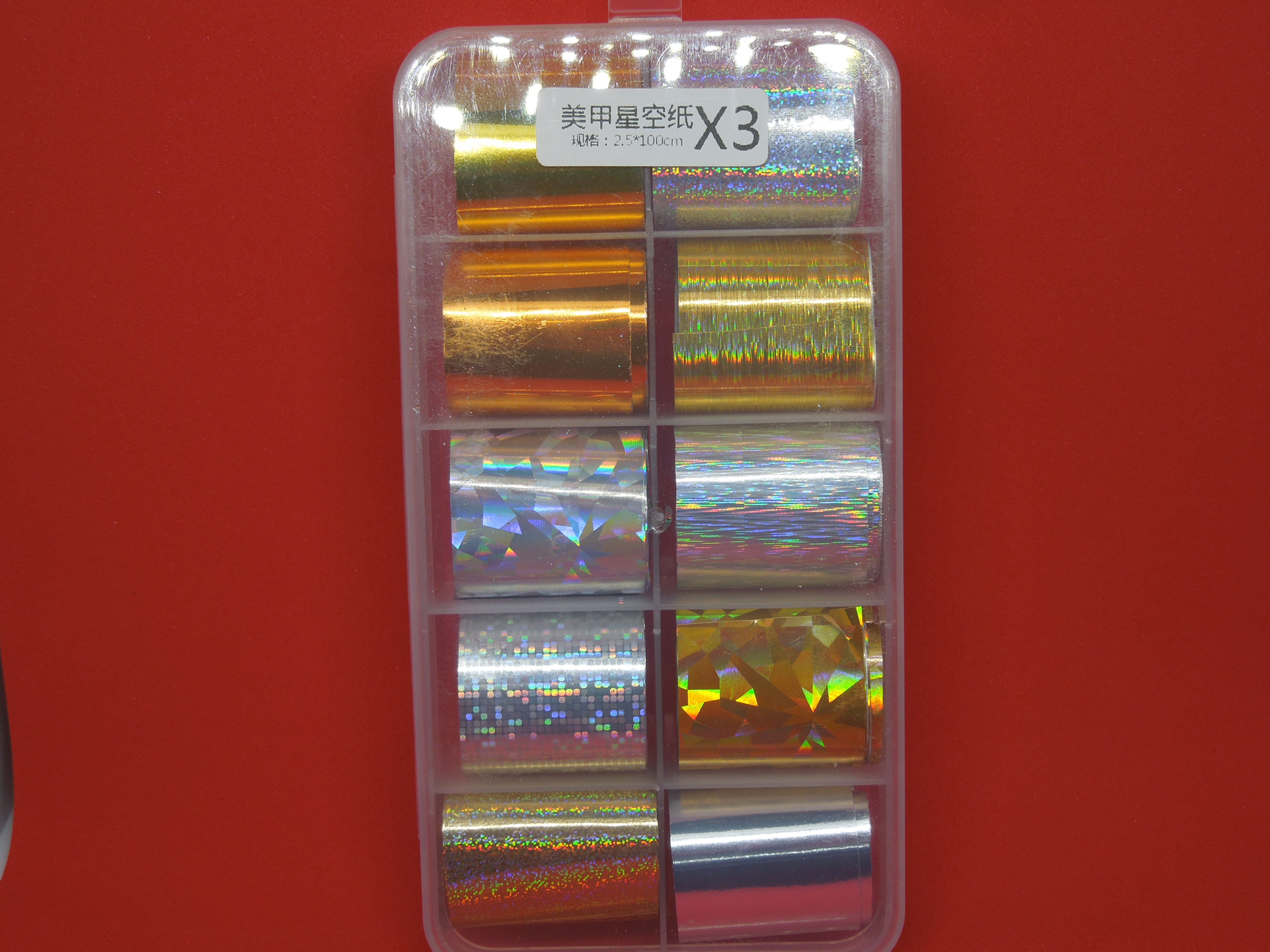 NAILS FOILS SET -X3 -