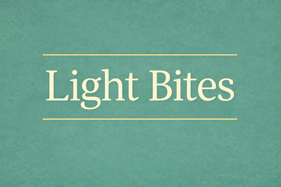 Arranged Food and Objects