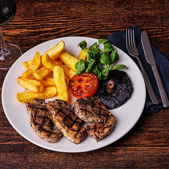 Minted Lamb Steaks