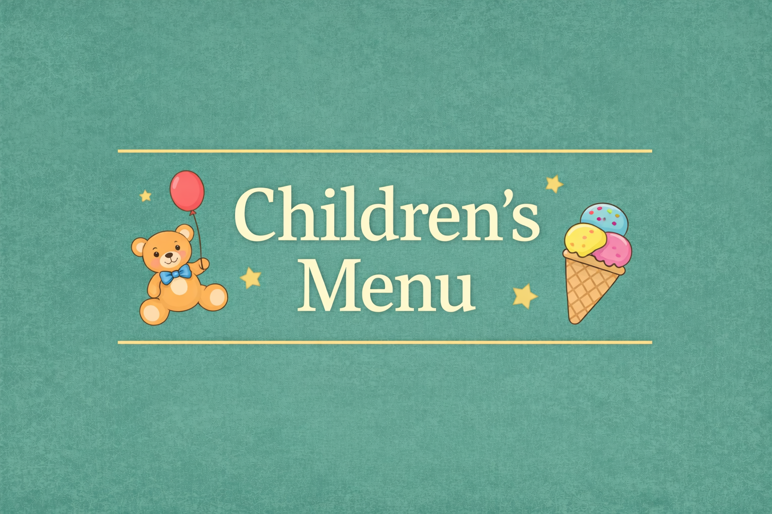 Arranged Food and Objects