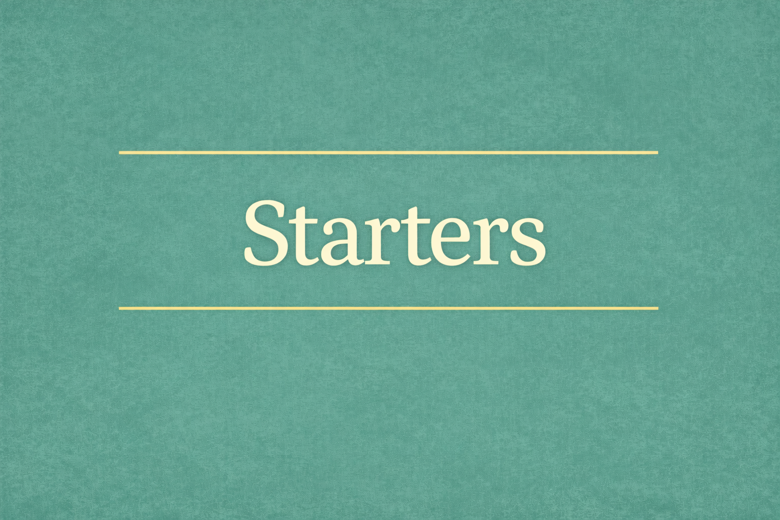 Arranged Food and Objects