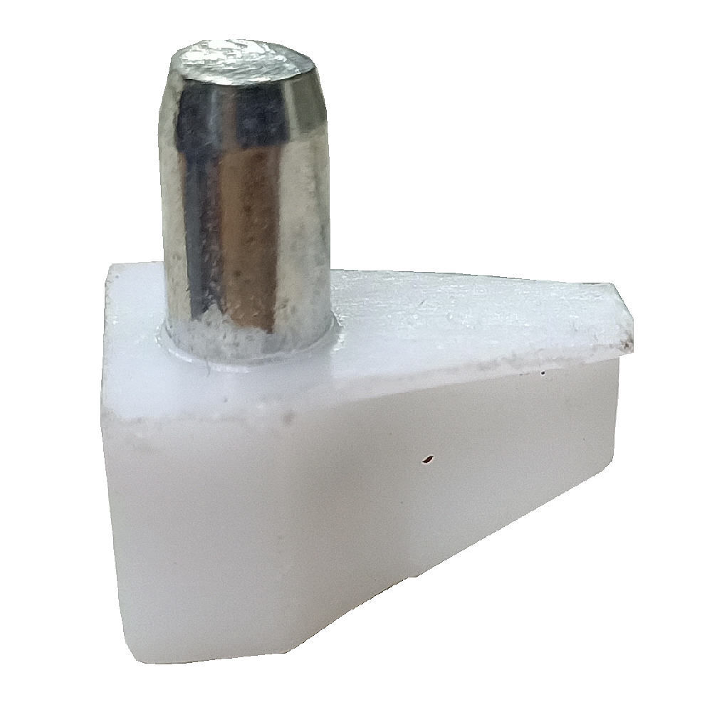 PVC Iron Stud White 50PCS / 500PCS