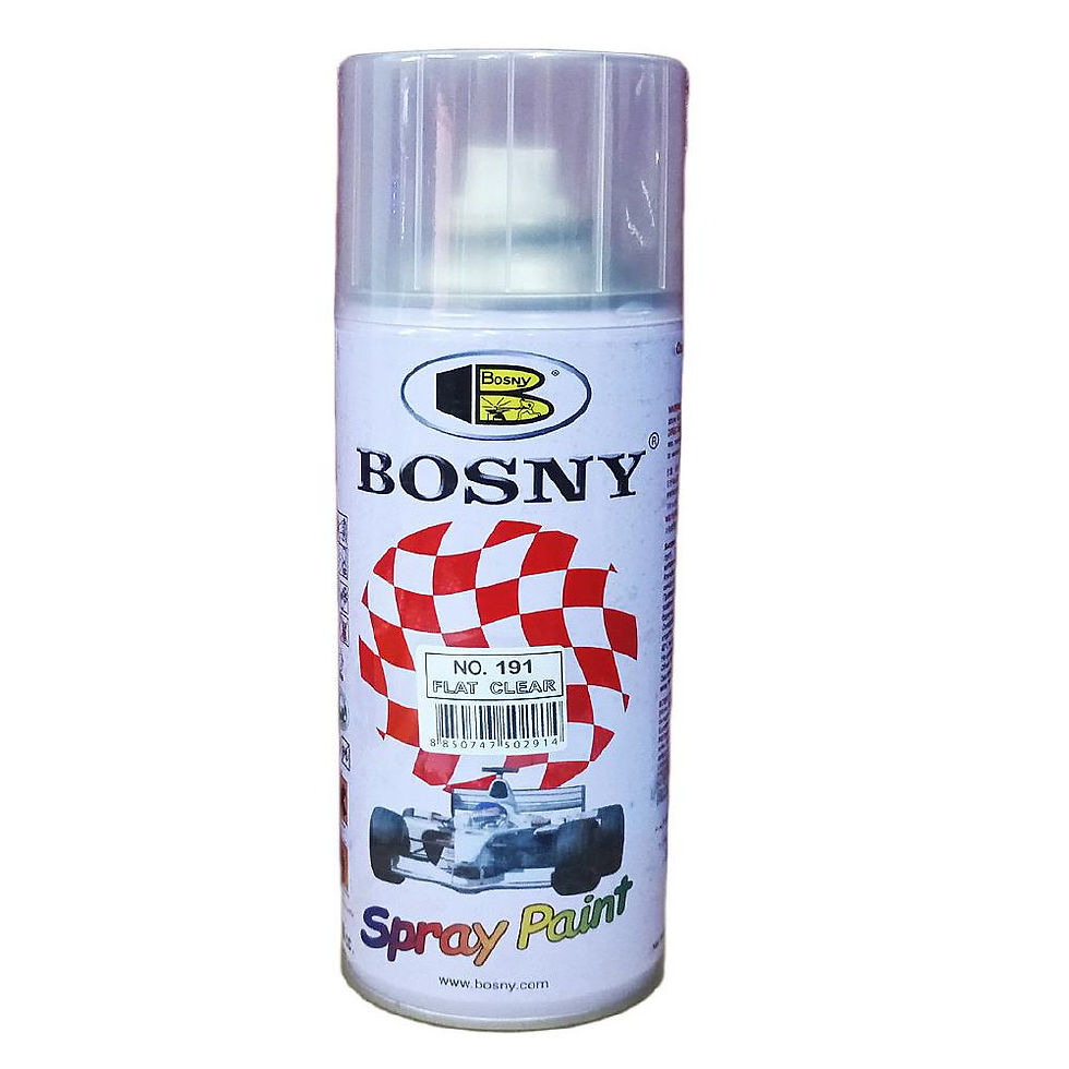 Bosny Spray 191 Flat Clear