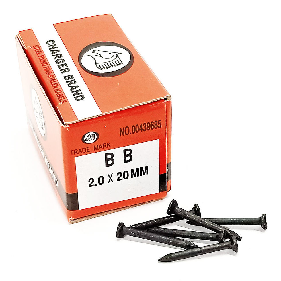 CB BCN20 2.0x20mm Black Concrete Nail