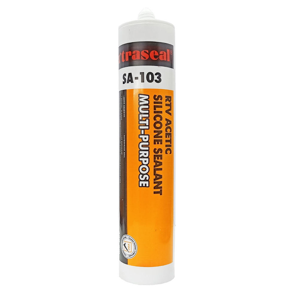 x'traseal SA-103 White RTV Acetic Silicone Sealant Multi-Purpose 300g
