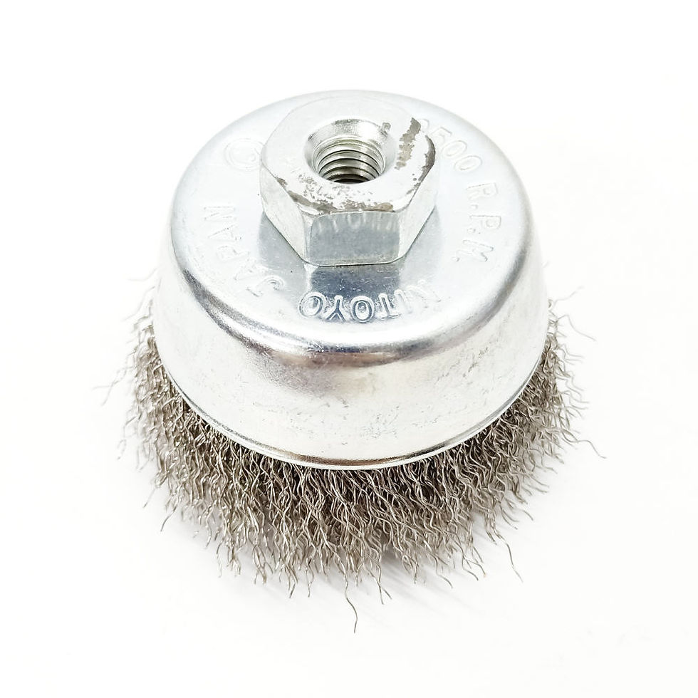 75MMXM10X1.5 Steel Wire Cup Brush SS304