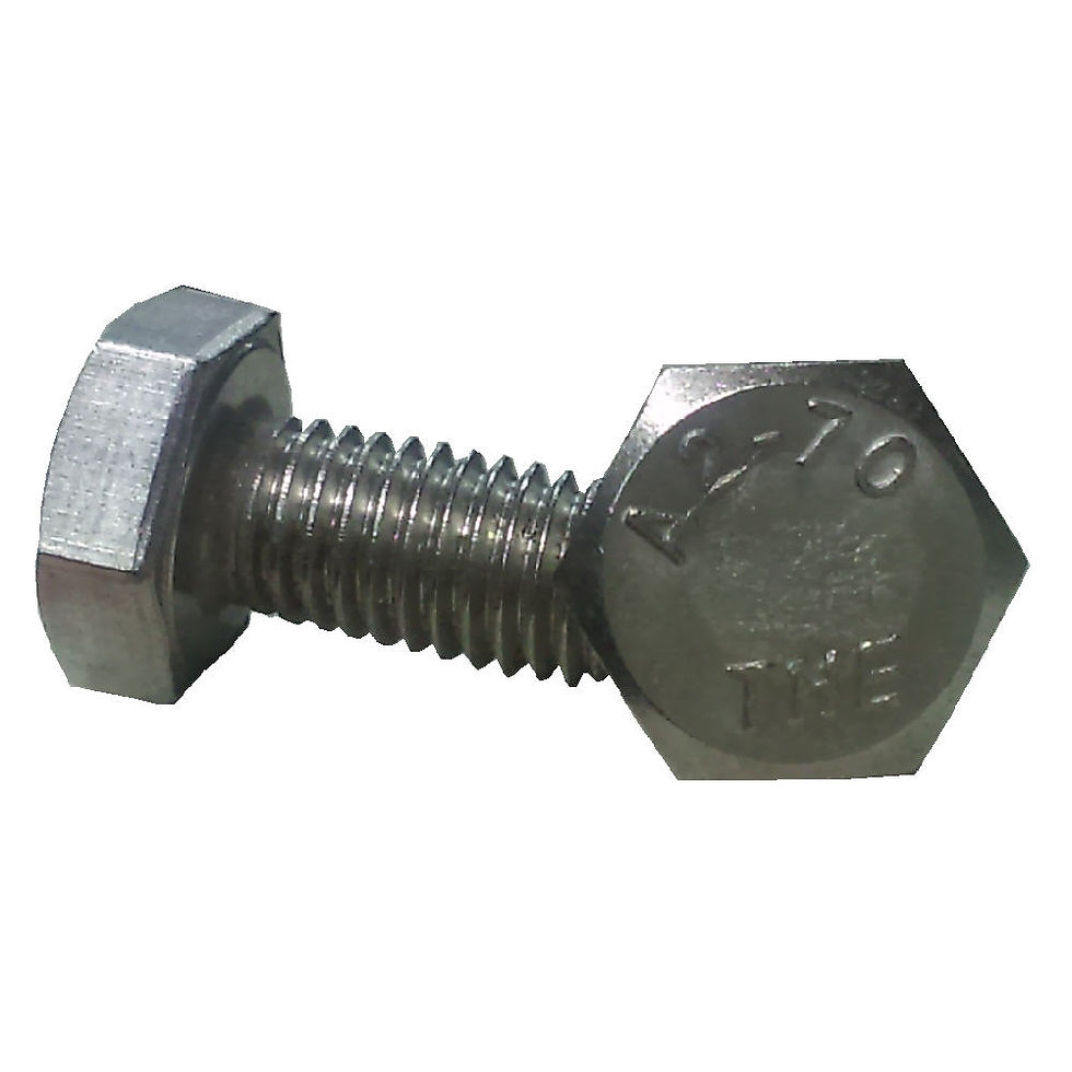 Hex Bolt M10x16 SS A2-304 DIN933