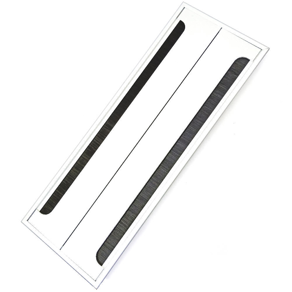 PJ 432 145x400mm Aluminium Wire Management 2-Side Opening