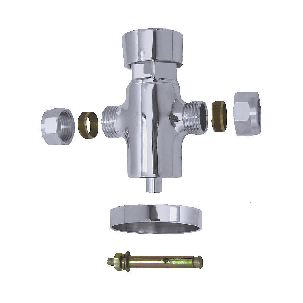 2689-510 ITA Self-Closing Shower Stop Cock+Ring&Nut+5202-2