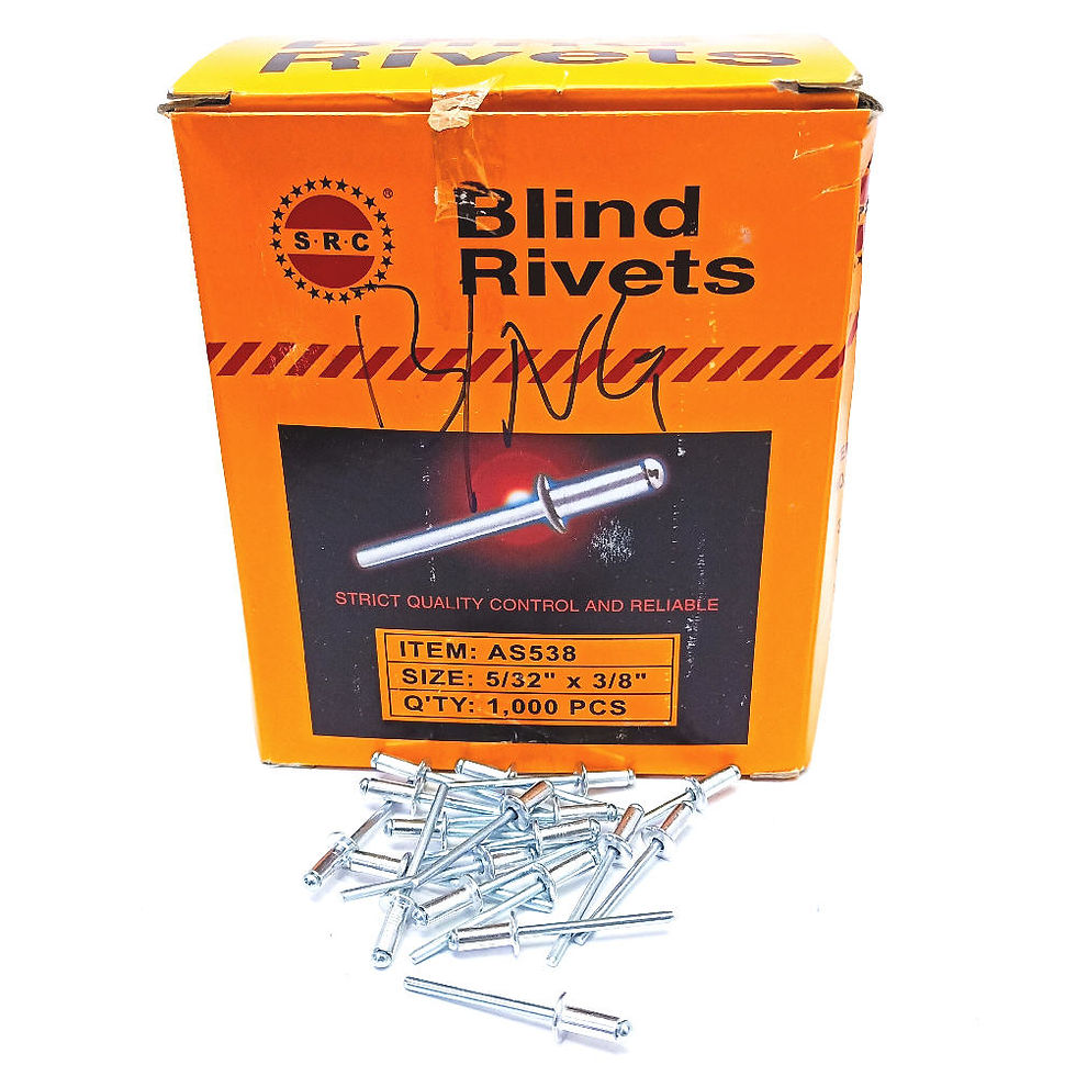 S.R.C 5/32"x3/8" Alum Blind Rivets AS538