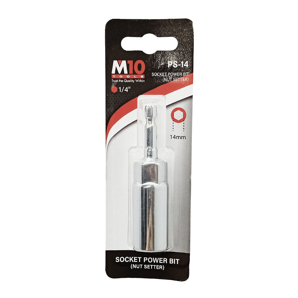 M10 PS-14 1/4" Socket Power Bit (Nut Setter)