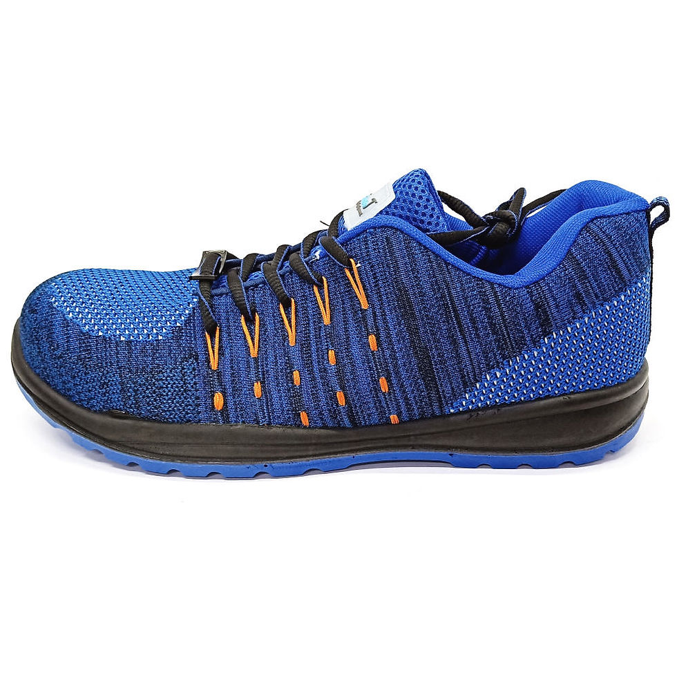AcesafeT Frolic (19708) Low Cut Lace Up Composite Toe-Cap Anti-Perforation Board Metal-Free ESD Sports Safety Shoes (Side)