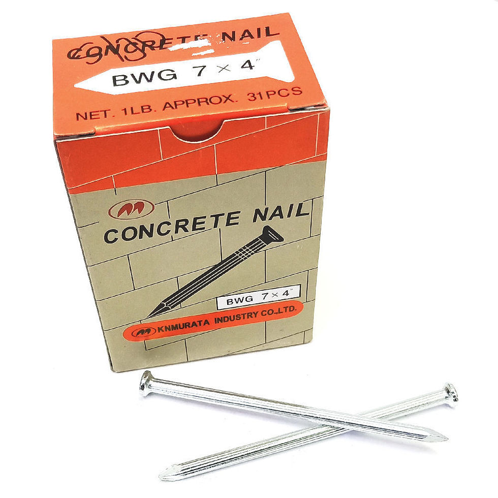 M BWG 7x4'' Concrete Nail Net. 1LB