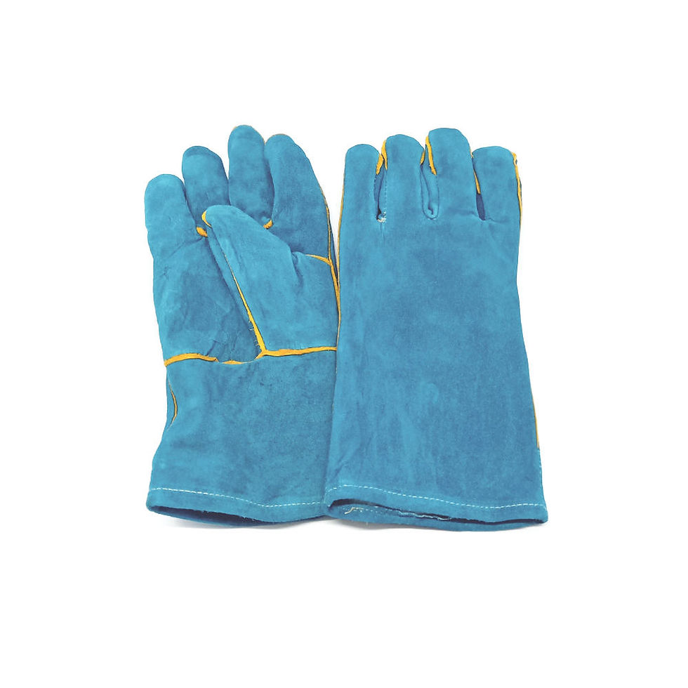 Green Welding Glove 13"