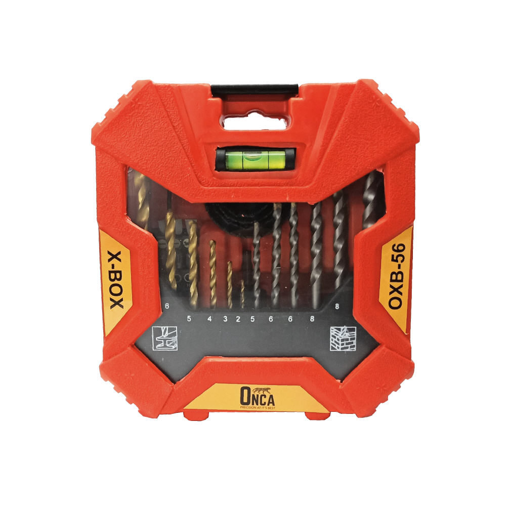 ONCA OXB-56 Mixed Drill Bit Set (56PCS)