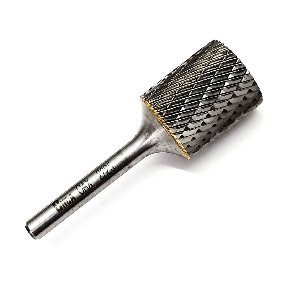 ONCA OAX-2225 TCT Cylindrical Rotary Burr Double Cut