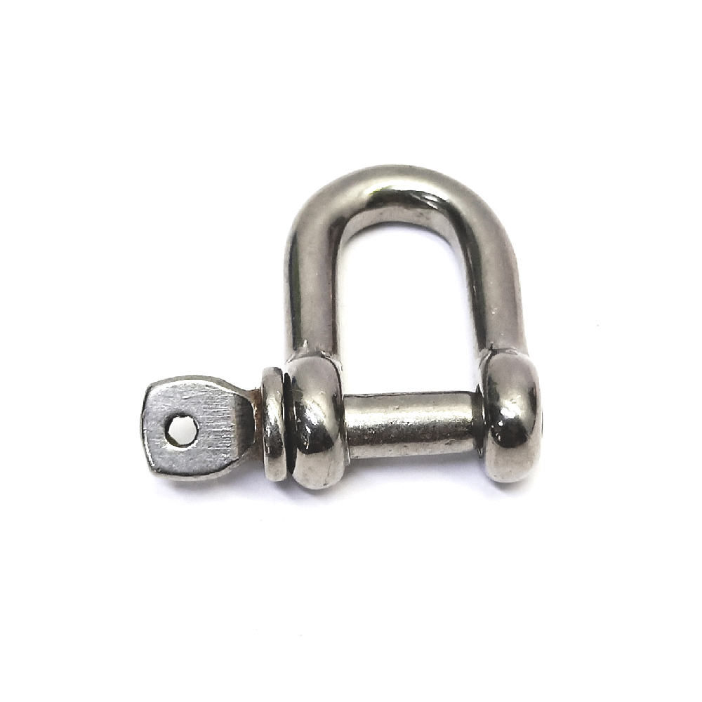 SSS04 4mm D Shackle SS