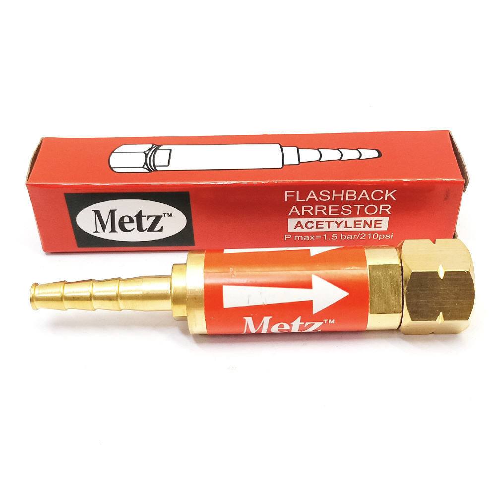 Metz 588 Flashback Arrestor Acetylene Pmax 210psi