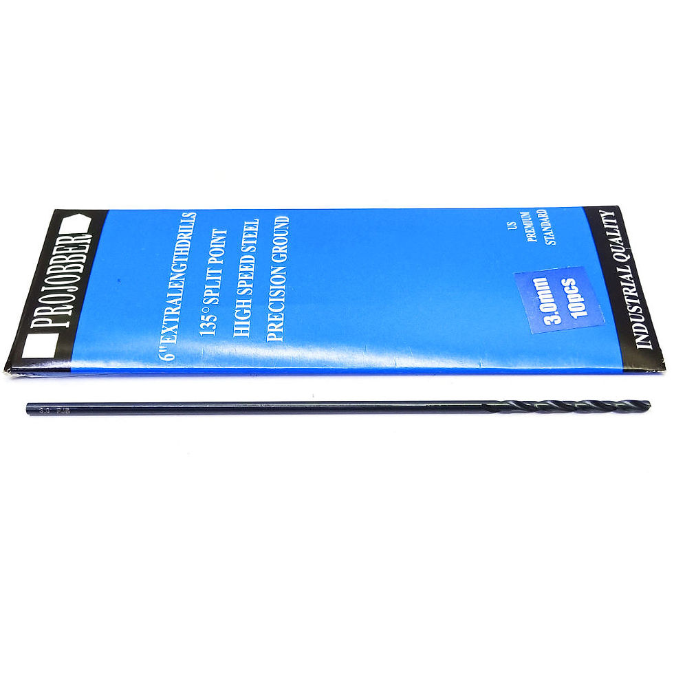 Projobber HSS 6''x3.0mm Drill Bits