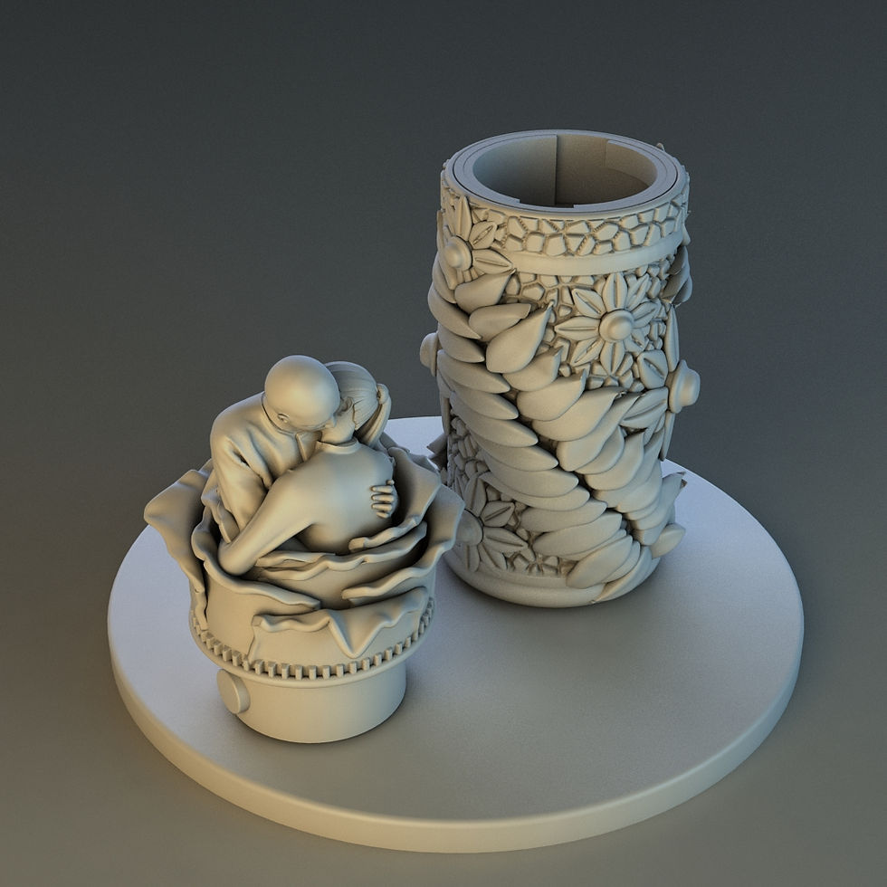 Miniature : Steampunk Love box