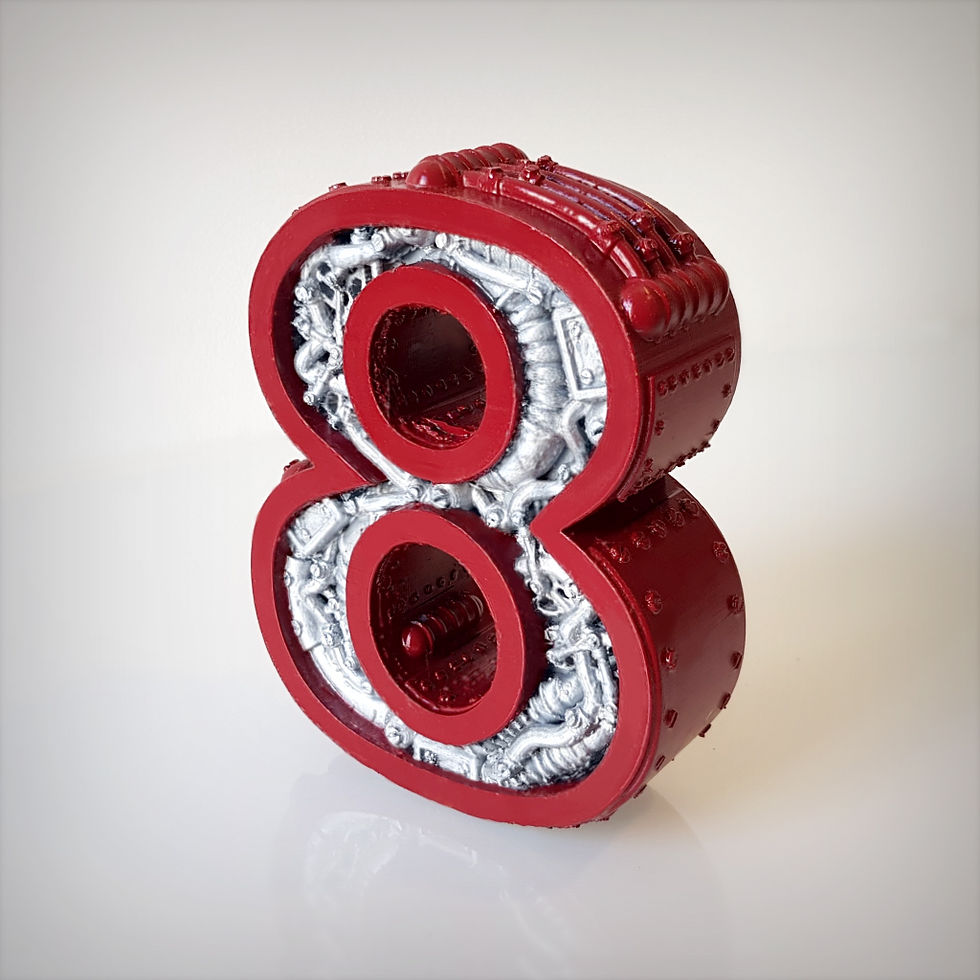 Miniature : Pack steampunk numbers.