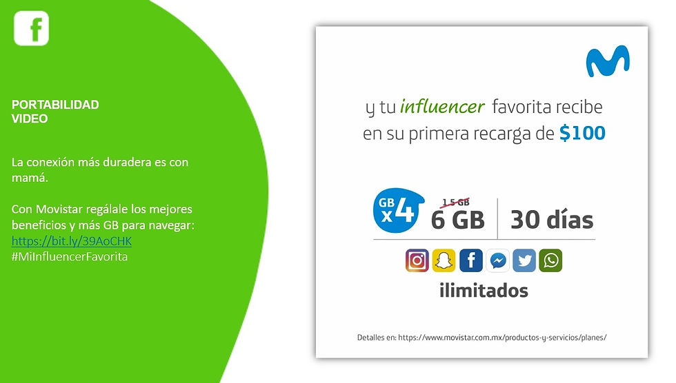 Oferta Prepago Portabilidad Video