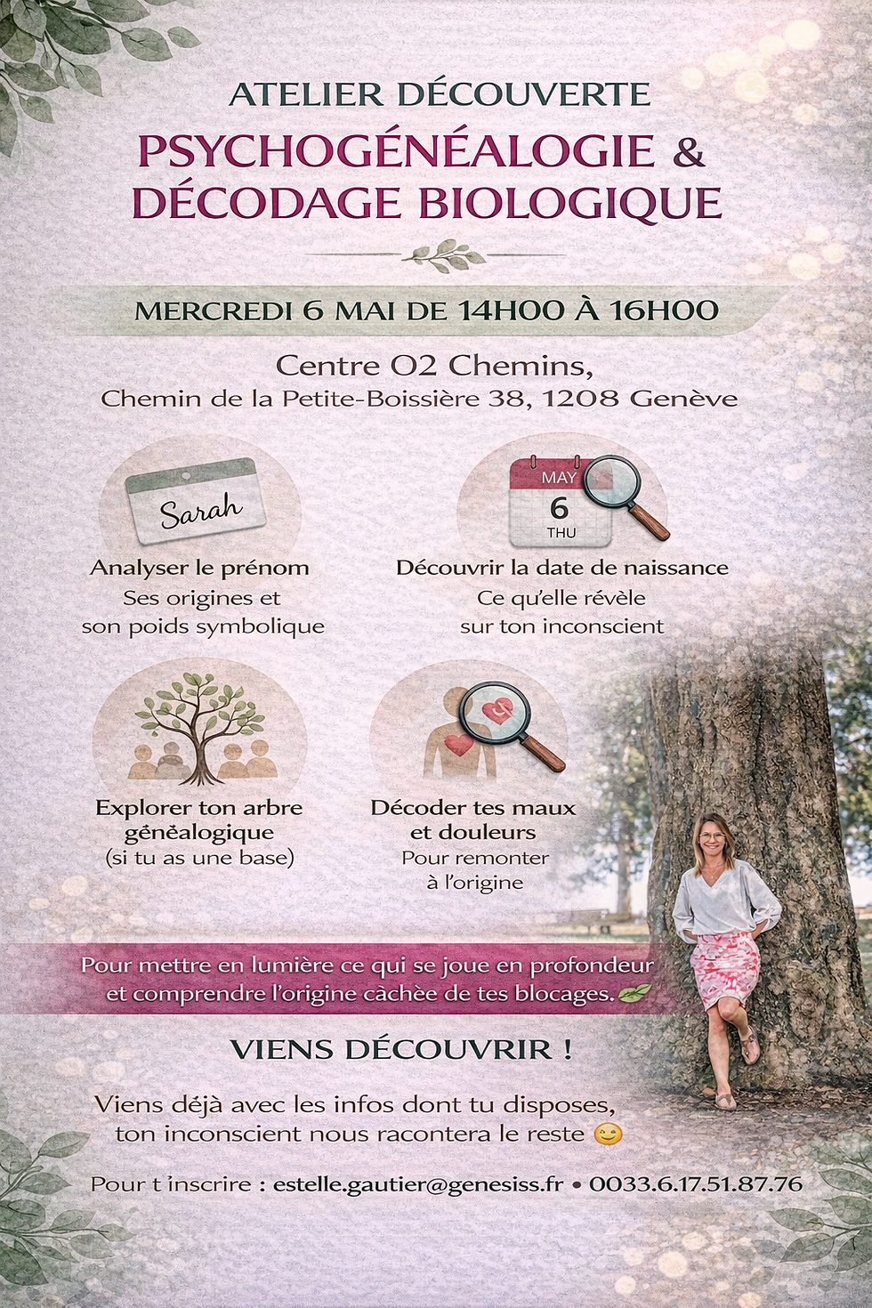 Atelier Psychogénéalogie et Décodage Biologique à Genève