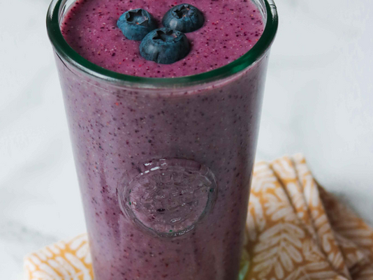 ANTIOXIDANT BLUEBERRY
PROTEIN SMOOTHIE