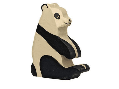 Panda assis – Holztiger