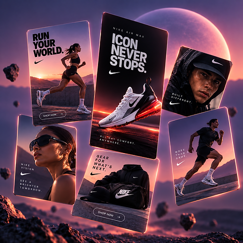 Collage futurista de Nike al atardecer.png