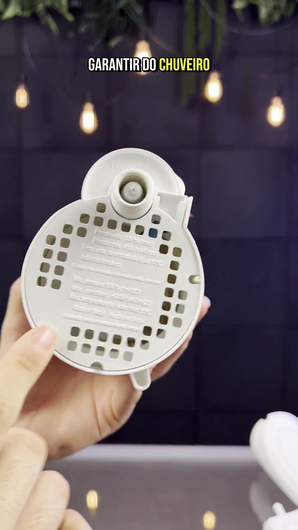 Miniatura: Chuveiro Lorenzetti Loren Shower Ultra Eletrônico Branco 220V 7500W