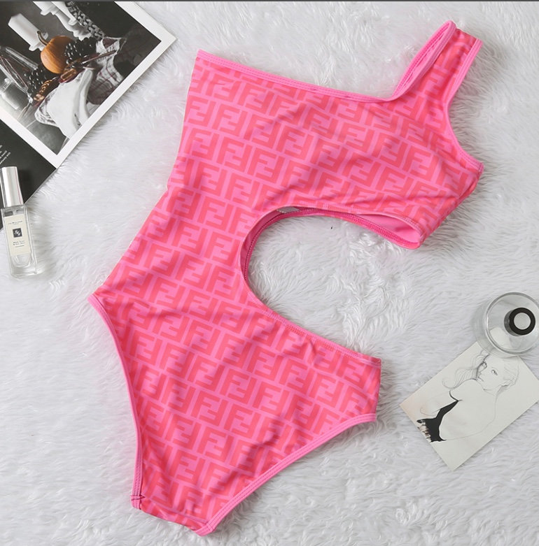 fendi pink swimsuit
