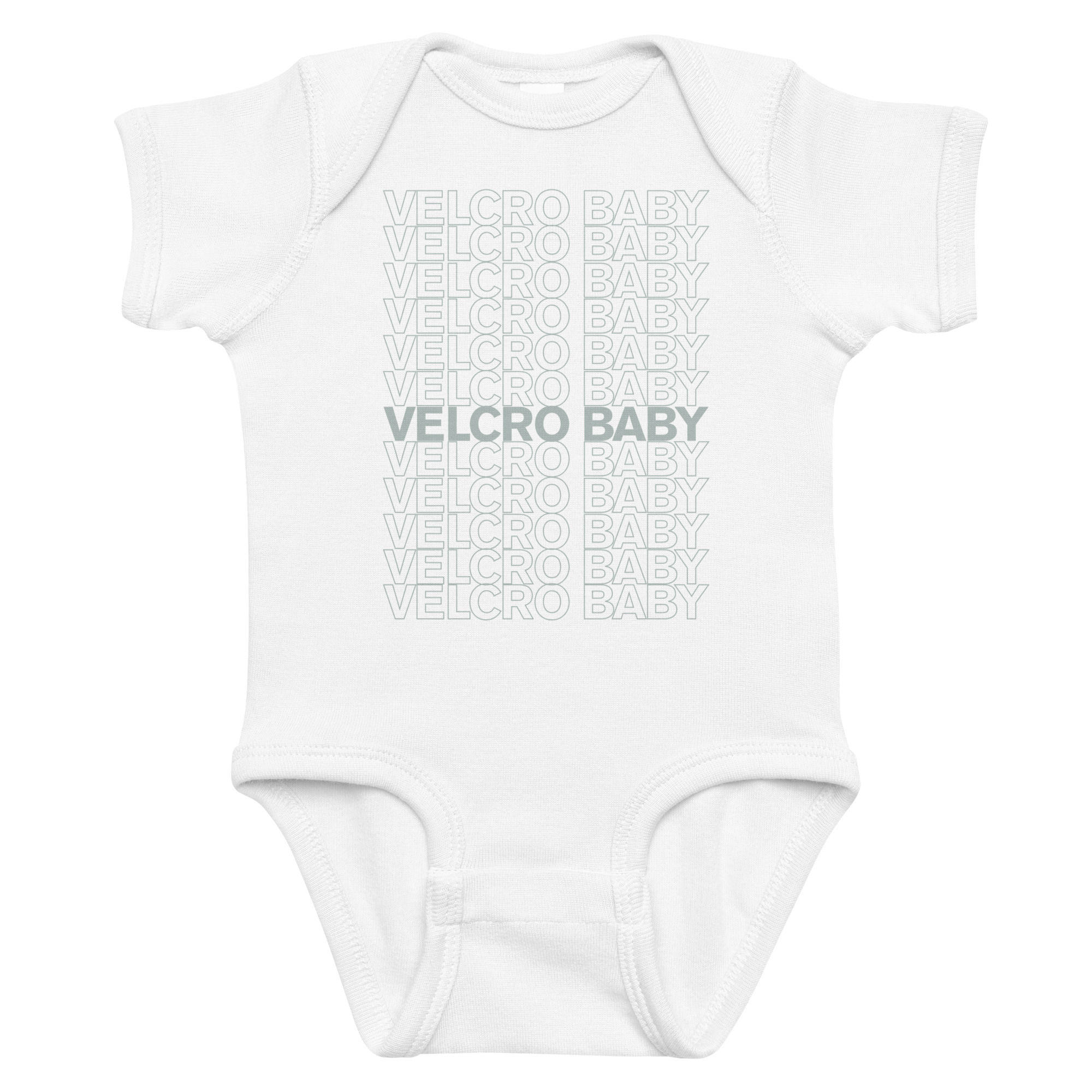'Velcro Baby' Baby One Piece