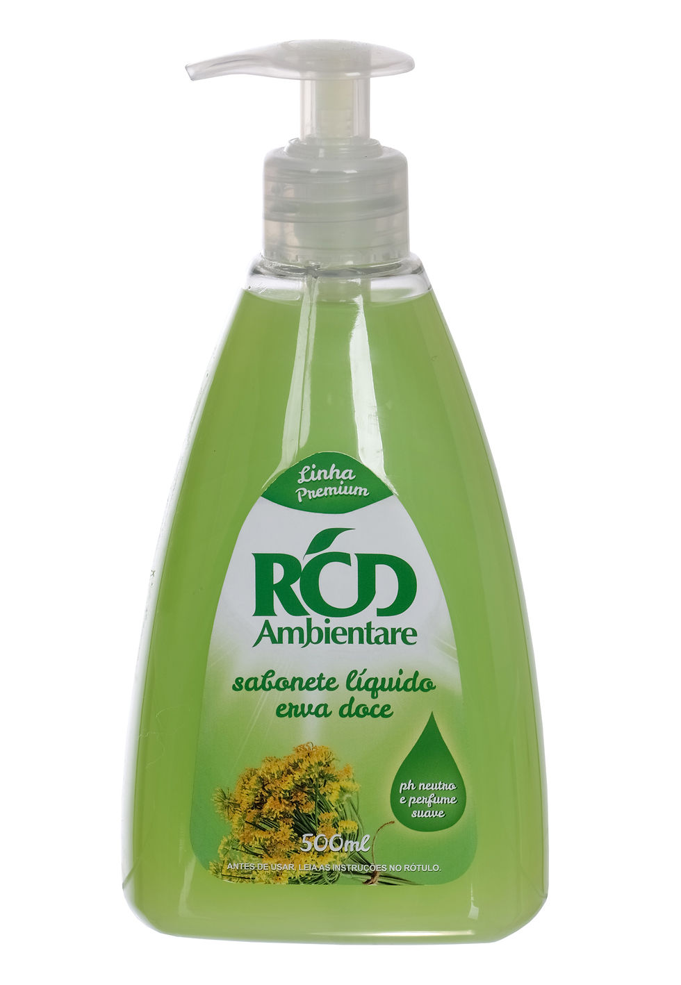 Sabonete Líquido Erva Doce 500ml RCD Ambientare Linha Premium