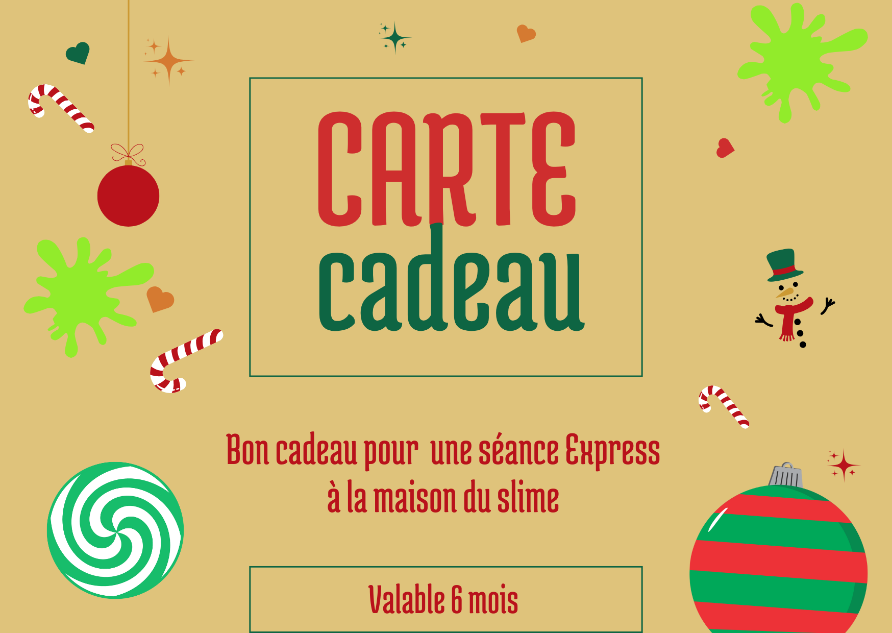 Carte cadeau "séance Express" à La Ciotat