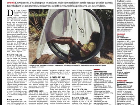 ON EST DANS LE JOURNAL