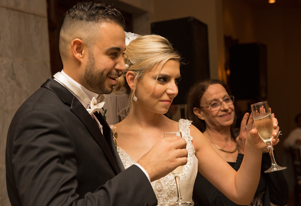 They loved their father's wedding toast