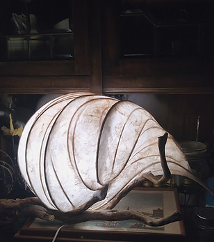 Lampade sculture di luce artigianato esoterico Oroboro Shop