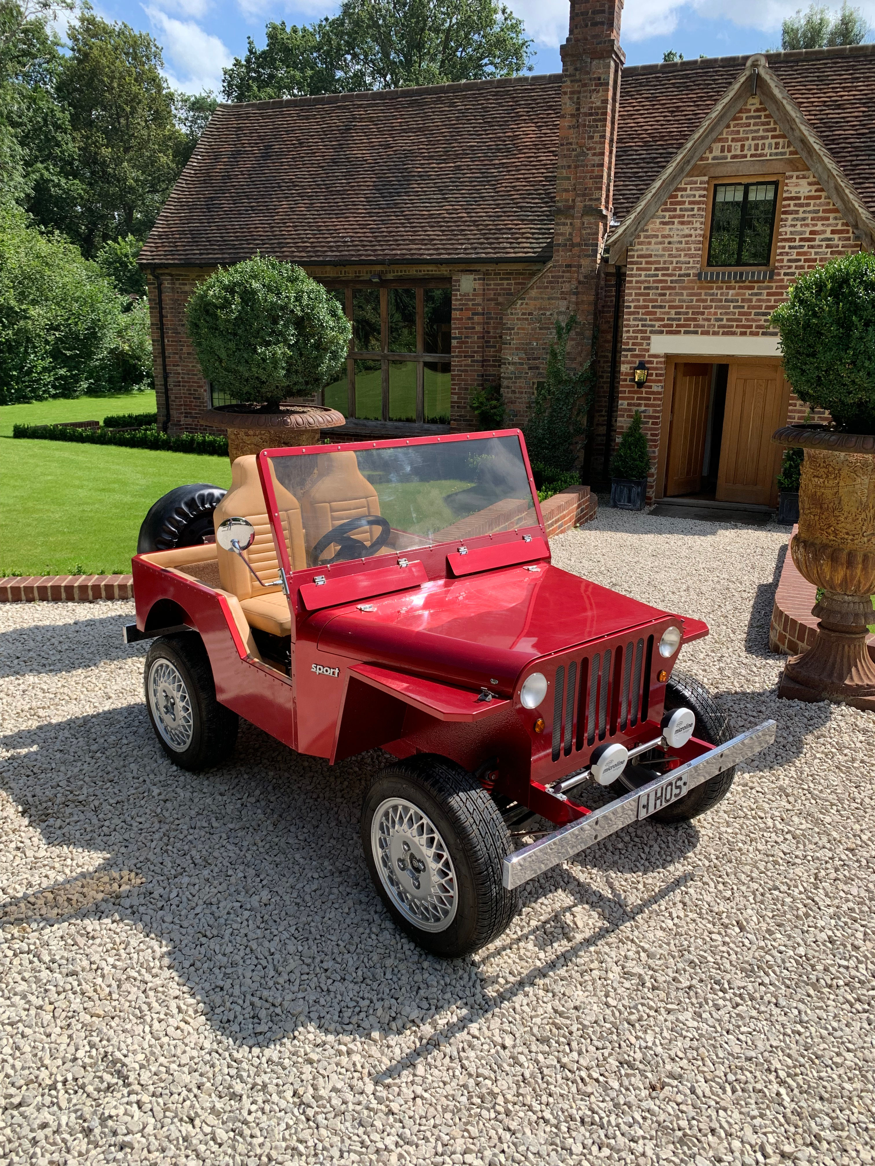 3/4 Scale Petrol Willys Jeep