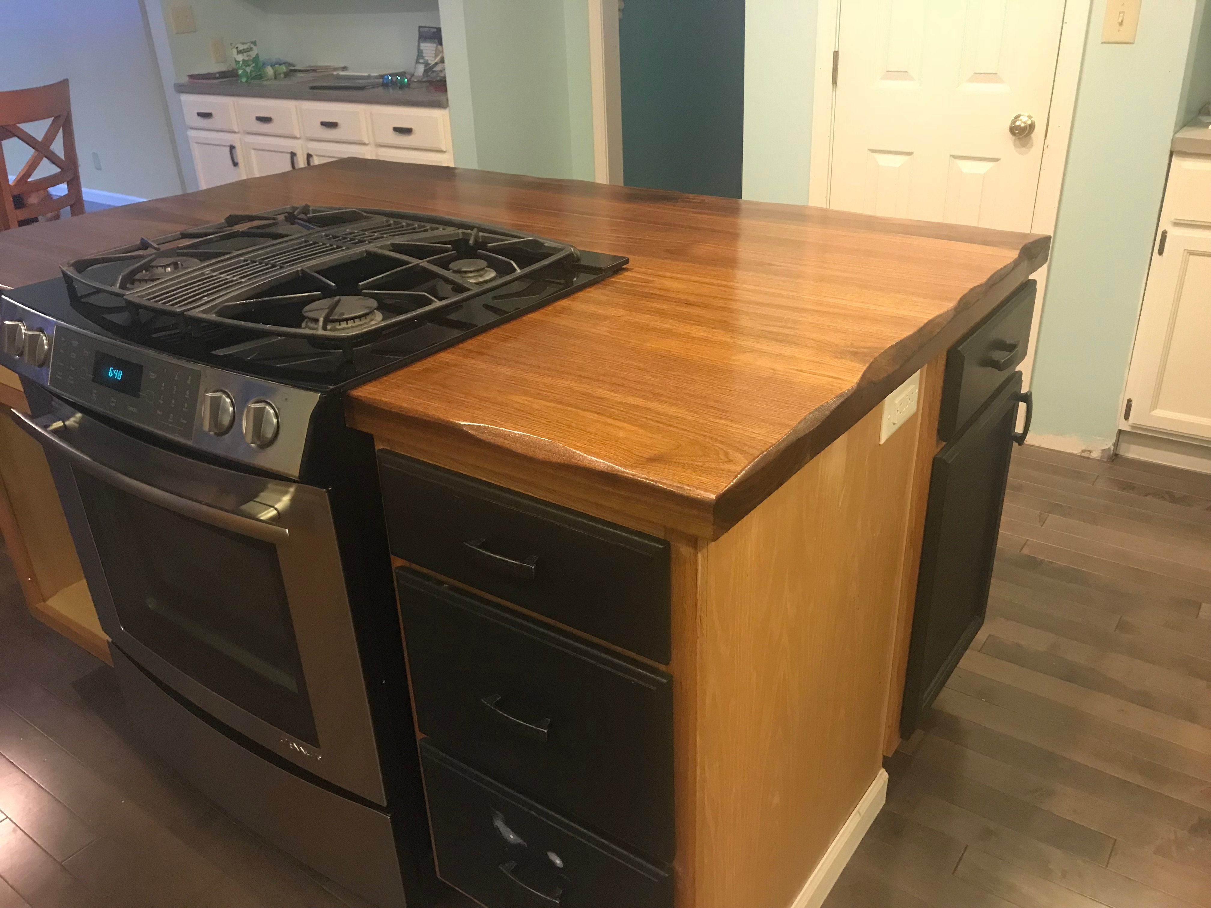 Kitchen Island Top Walnut Walnutcreek