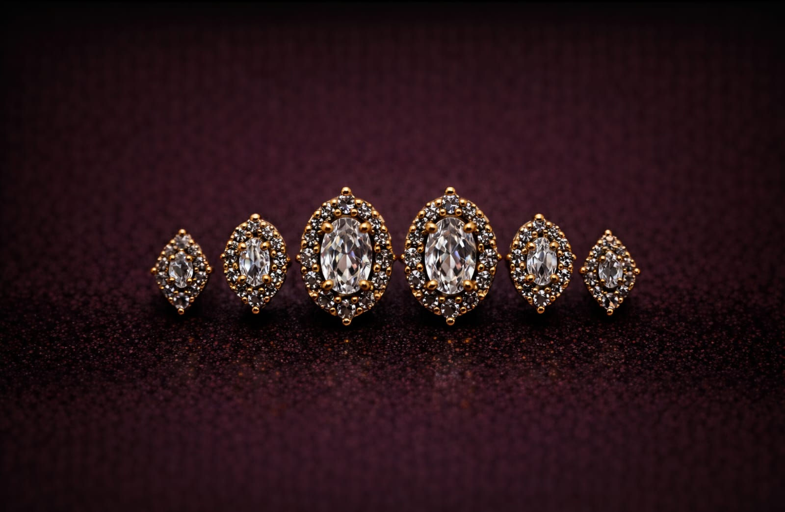 Conjunto 3 pares de brincos Nino Bran