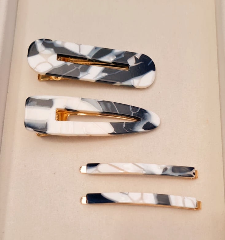 Miniatura: Conjunto de presilhas de Acetato