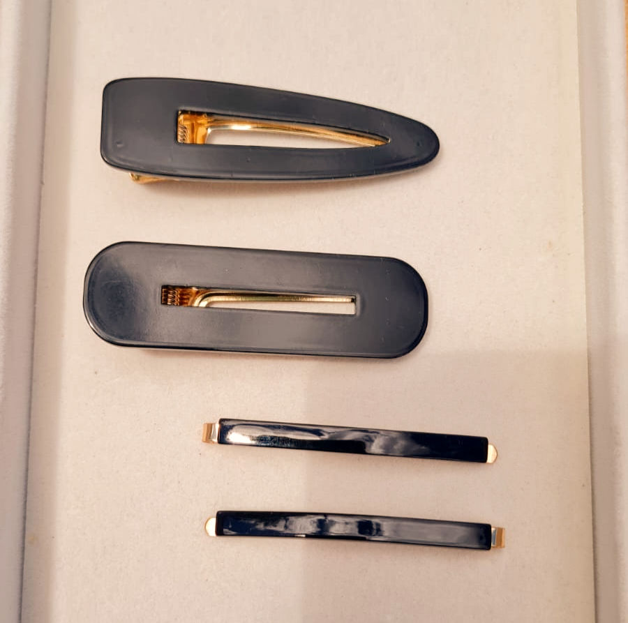 Miniatura: Conjunto de presilhas de Acetato